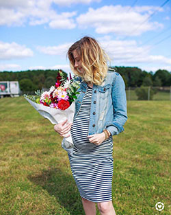 Las mejores ideas de atuendos para embarazadas: Jessica • Linn Style (@linnstyleblog) en Instagram: 