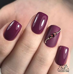 Uñas De Gel Borgoña: Esmalte de uñas,  Arte de uñas,  manicure francés,  Uñas postizas  