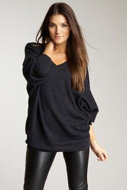 Jersey conjunto leggins cuero negro: Cuero artificial,  lana de cachemira,  Trajes De Legging,  Ropa de cuero  