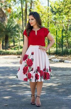 Estos son imprescindibles saia midi floratta, falda larga Twinset: falda midi,  Traje De Falda Midi,  FALDA VUELO,  Falda oscilante  