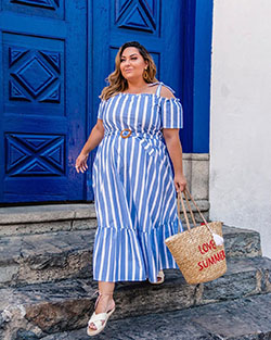 Lindo traje de estilo de San Valentín para mujeres: Atuendos Informales,  Traje de niña gordita de moda  