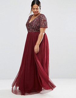 Vestido largo de tul con escote en V de Lovedrobe Luxe y delicadas lentejuelas a tono | Bonito vestido de cóctel para chicas de talla grande de ASOS: traje de talla grande,  Trajes De Cóctel De Verano,  Trajes De Cóctel,  Trajes de fiesta de talla grande,  Vestido de cóctel de talla grande,  Outfit Niñas Tallas Grandes  