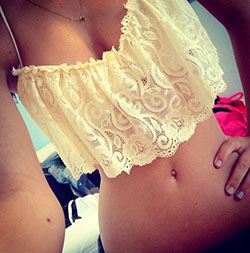 Pechos grandes pequeños quiero verlos todos: trajes de verano,  top corto,  Traje de camiseta,  Traje rosa  